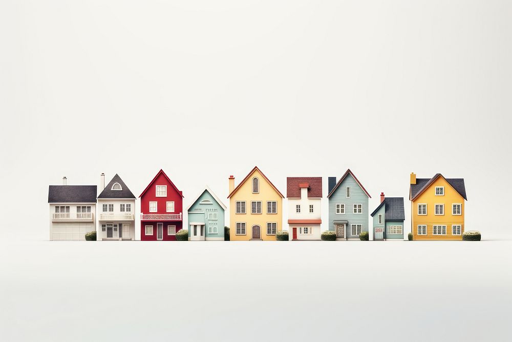 House architecture building suburb. AI generated Image by rawpixel.