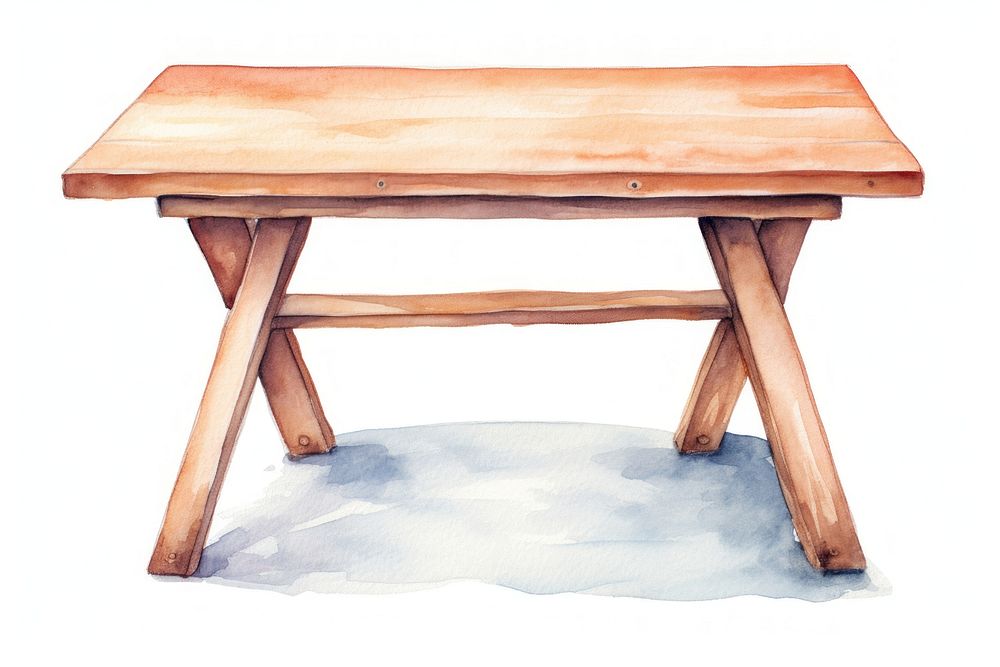 Table furniture chair desk. AI generated Image by rawpixel.