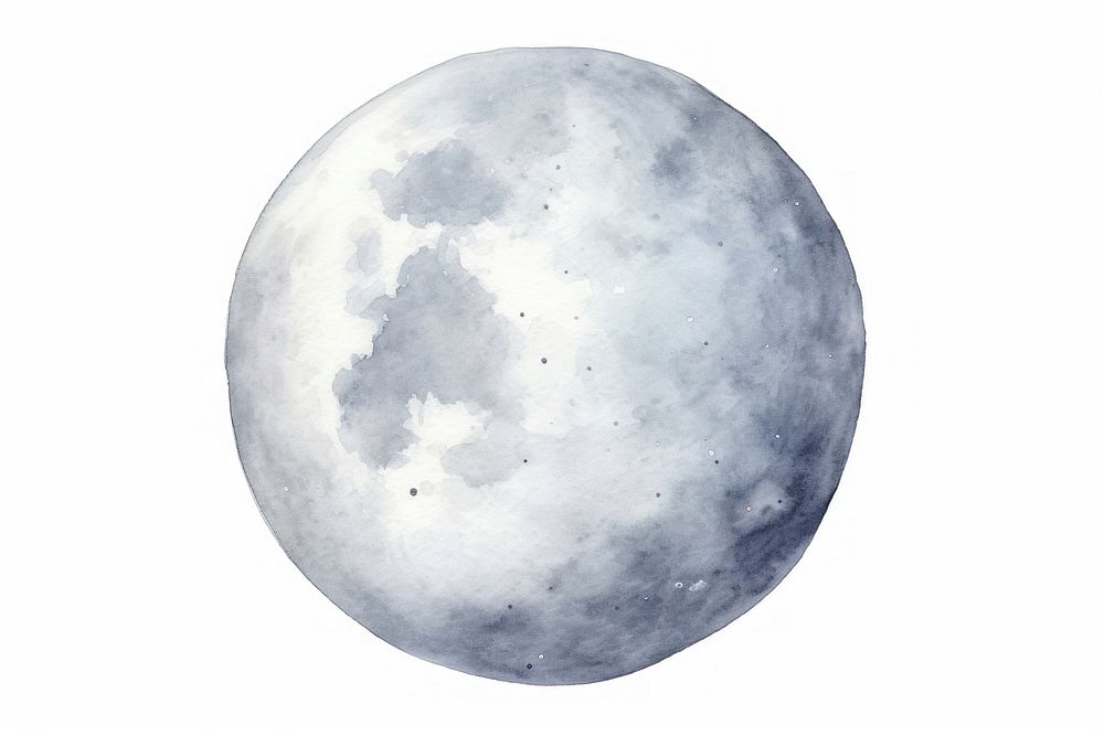 Moon astronomy night exploration. AI generated Image by rawpixel.