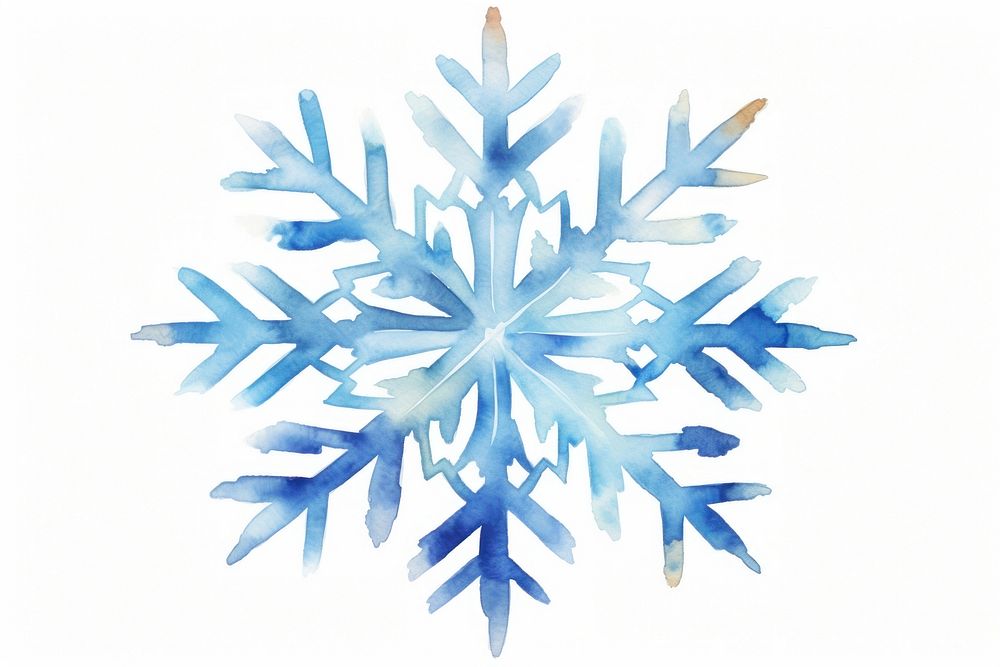 Snow snowflake paper creativity. AI generated Image by rawpixel.