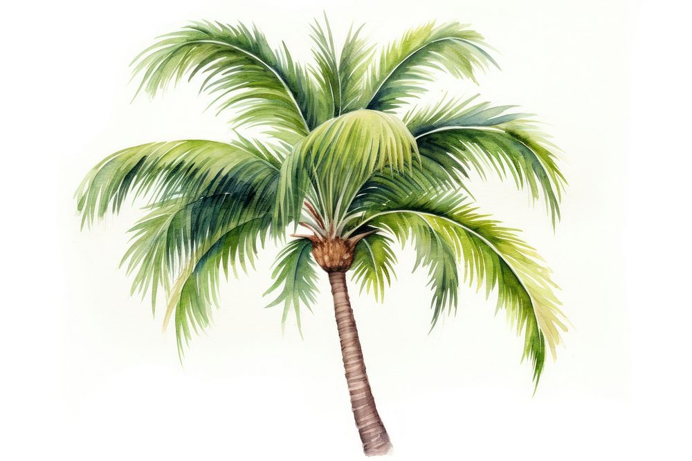 Tree plant palm tree freshness. AI generated Image by rawpixel.
