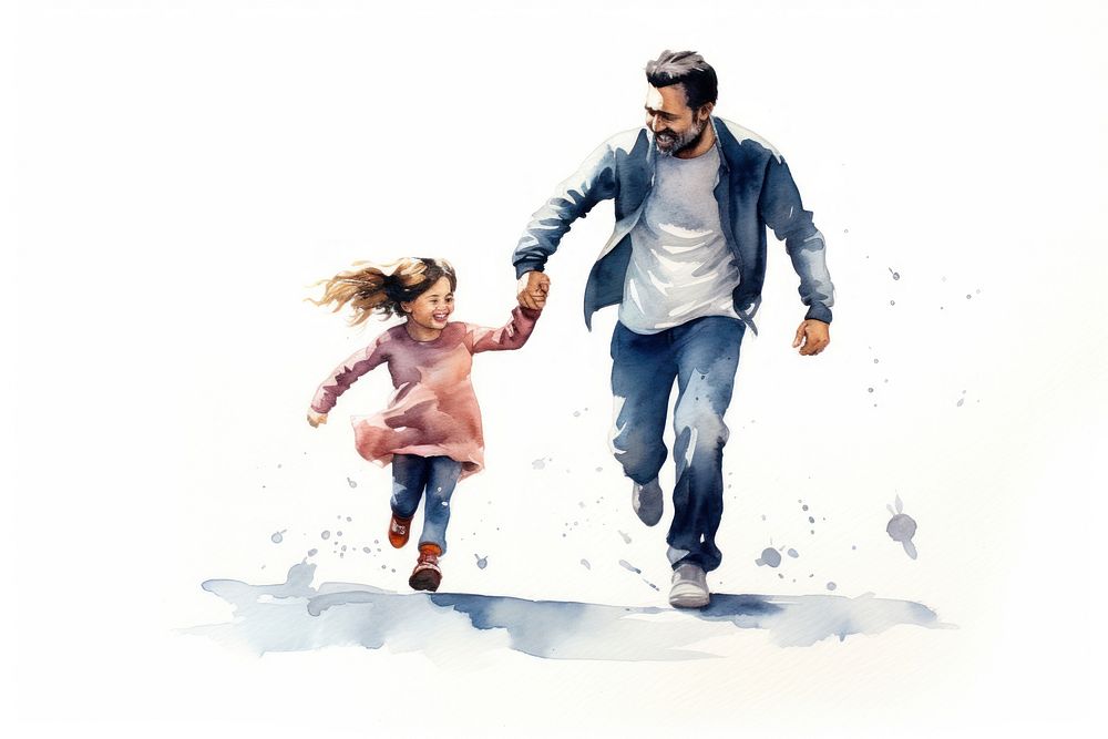 Adult child togetherness photography. AI generated Image by rawpixel.