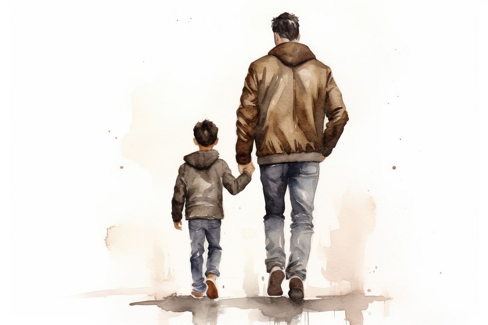 Walking adult togetherness standing. AI generated Image by rawpixel.