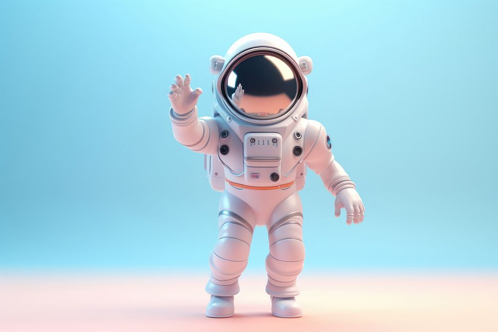 Astronaut toy futuristic technology. AI generated Image by rawpixel.