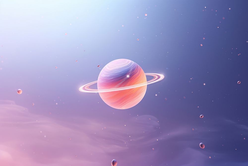 Planet astronomy universe galaxy. AI generated Image by rawpixel.