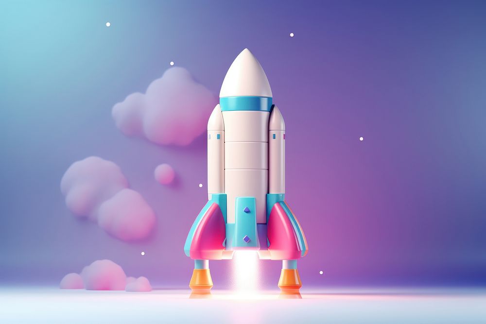 Rocket missile vehicle transportation. AI generated Image by rawpixel.