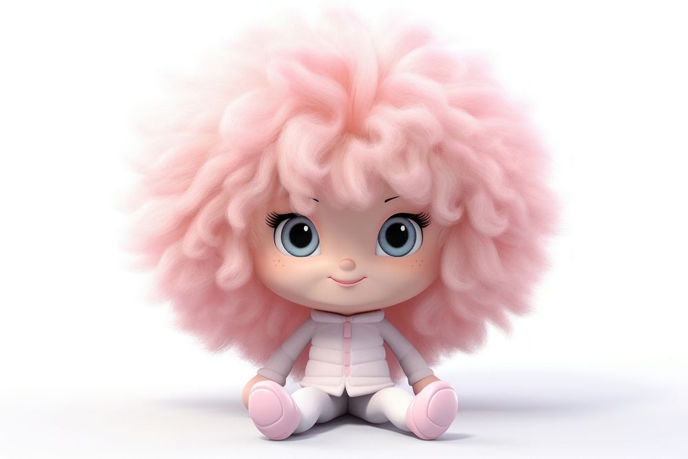 Doll cute toy representation. AI generated Image by rawpixel.