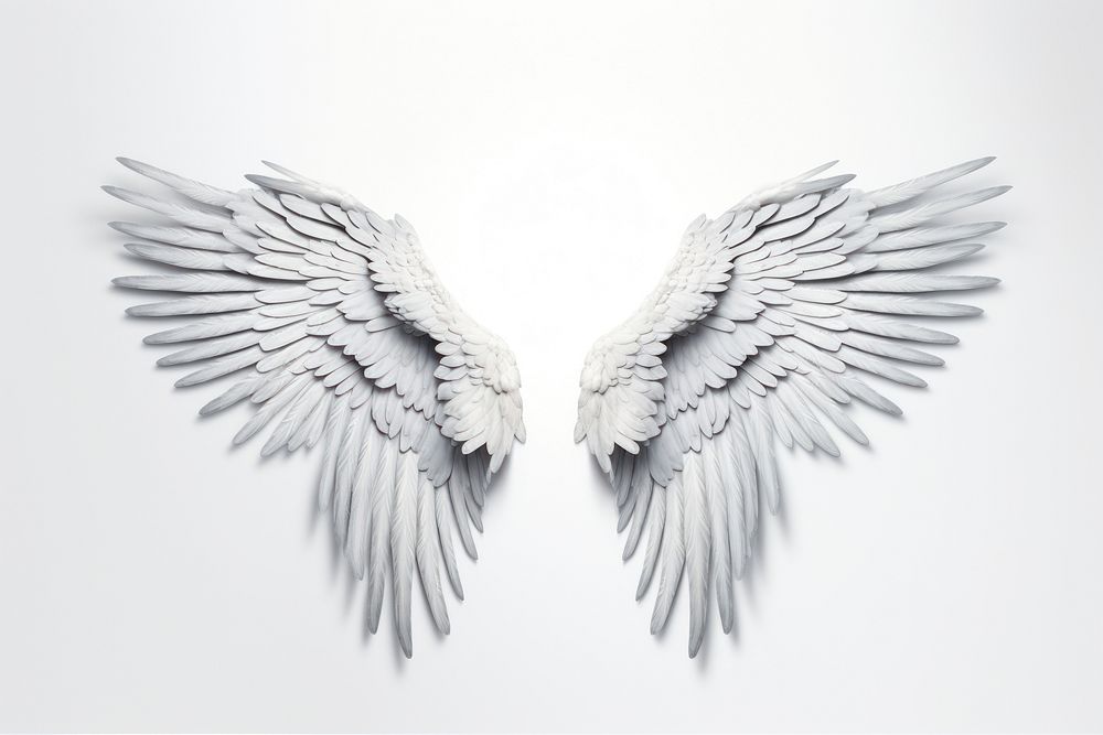 Angel white bird wing. | Premium Photo Illustration - rawpixel