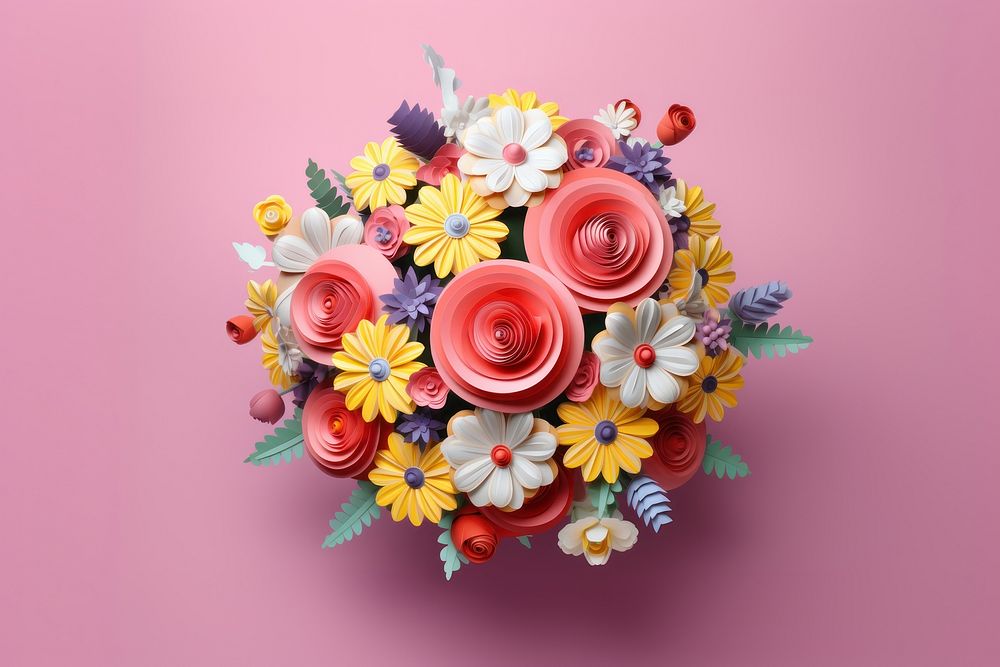 Flower plant rose art. AI generated Image by rawpixel.