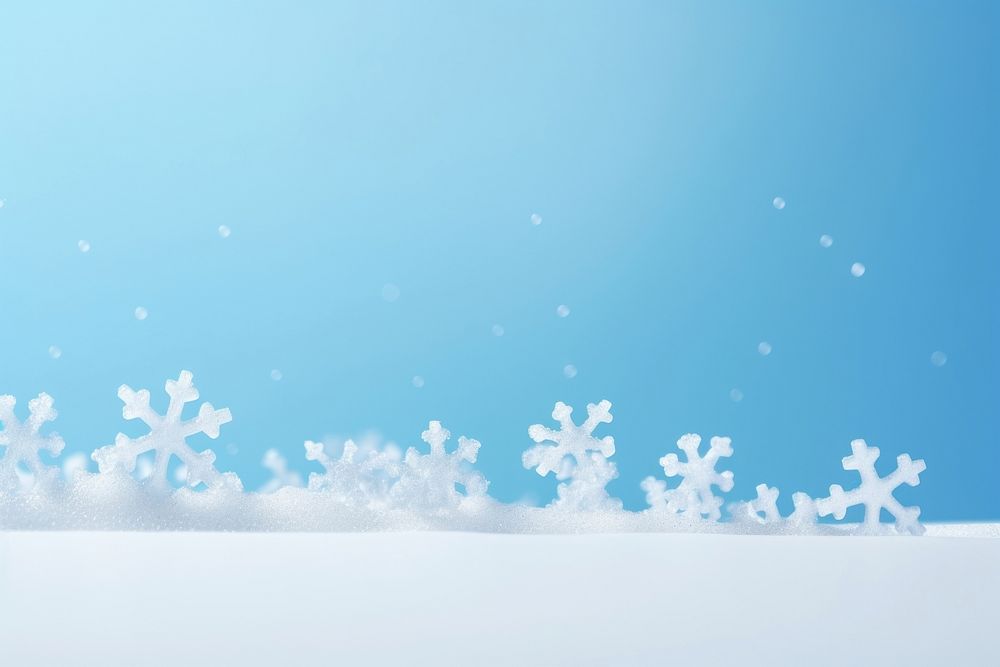 Snow backgrounds snowflake outdoors. AI generated Image by rawpixel.