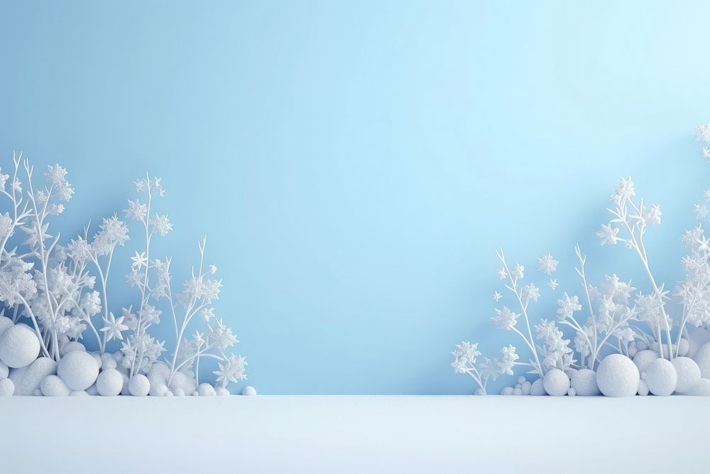 Snow nature frost white. AI generated Image by rawpixel.
