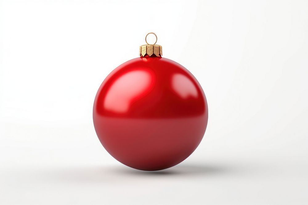 Ornament christmas red christmas ornament. AI generated Image by rawpixel.