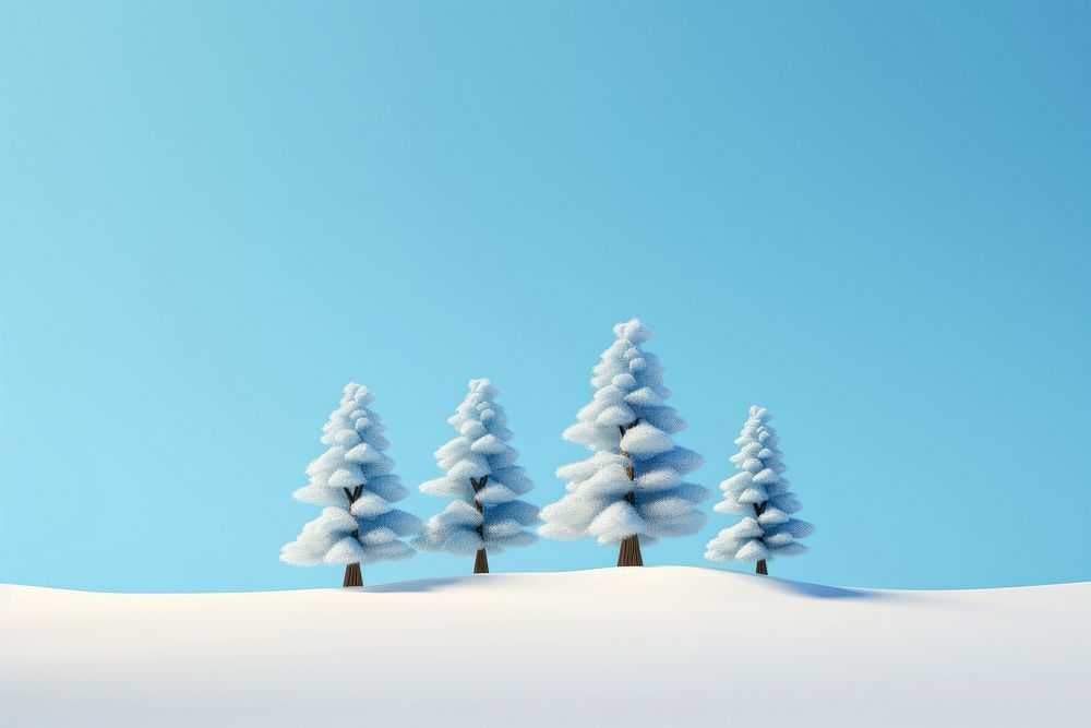 Tree outdoors winter nature. AI generated Image by rawpixel.