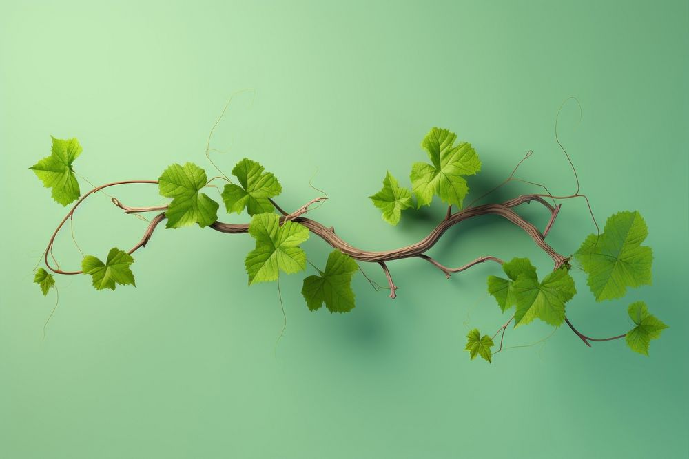 Plant green leaf vine. AI generated Image by rawpixel.