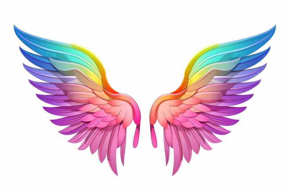 Graphics pattern wing bird. AI generated Image by rawpixel.