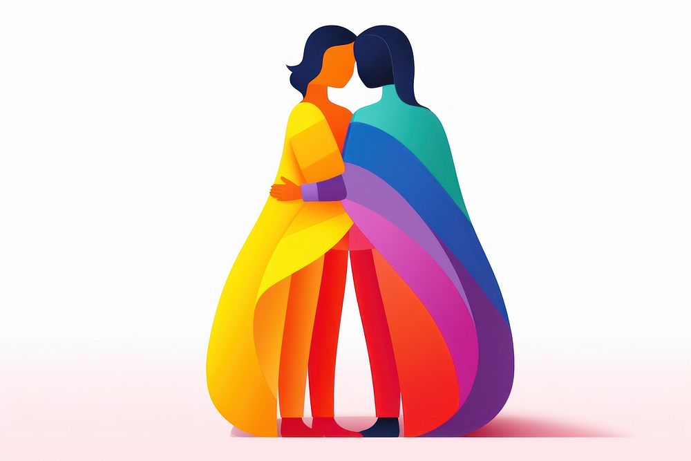 Love affectionate togetherness celebration. AI generated Image by rawpixel.