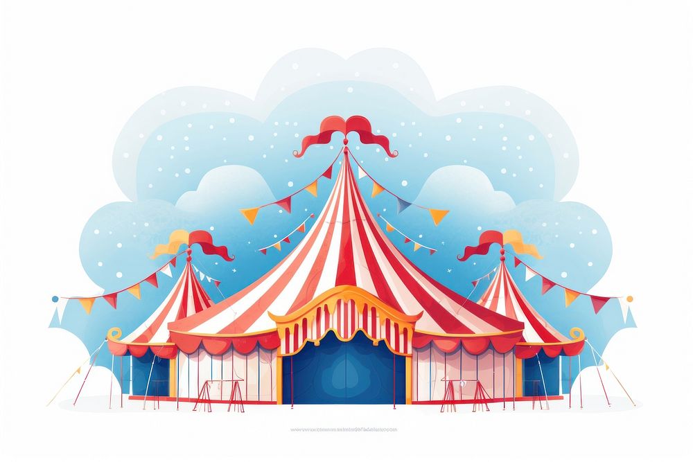 Circus recreation architecture celebration. AI generated Image by rawpixel.