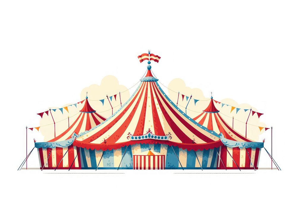 Circus recreation architecture celebration. AI generated Image by rawpixel.