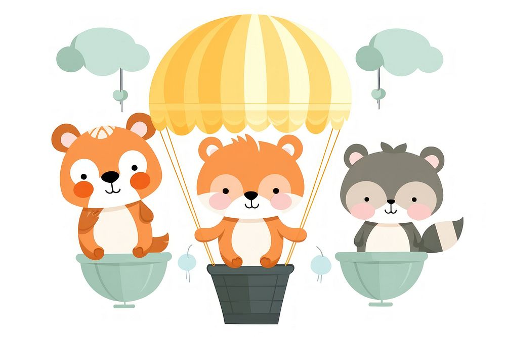 Balloon animal nature cute. AI generated Image by rawpixel.