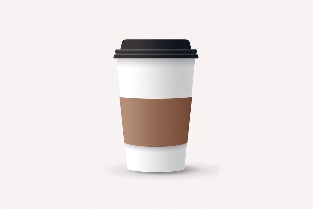 Coffee cup drink latte. AI generated Image by rawpixel.