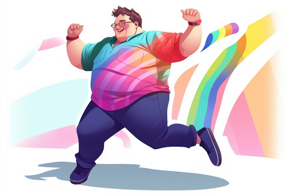 Dancing exercising recreation happiness. AI generated Image by rawpixel.