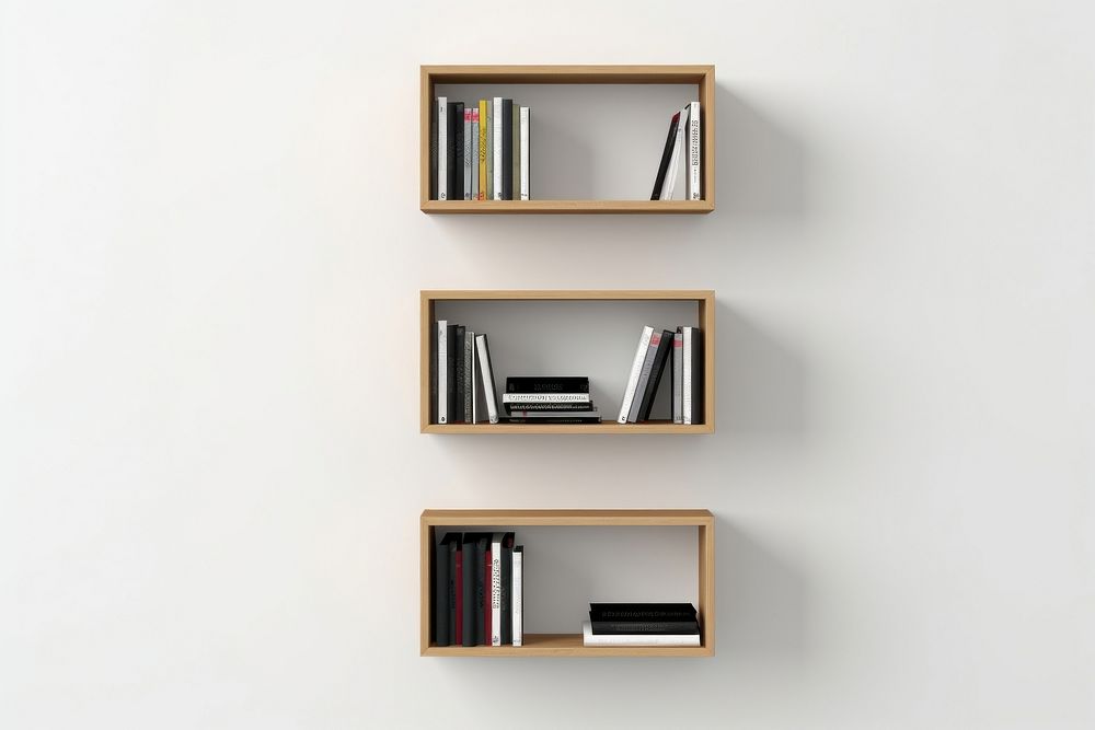 Shelf book publication bookshelf. AI generated Image by rawpixel.