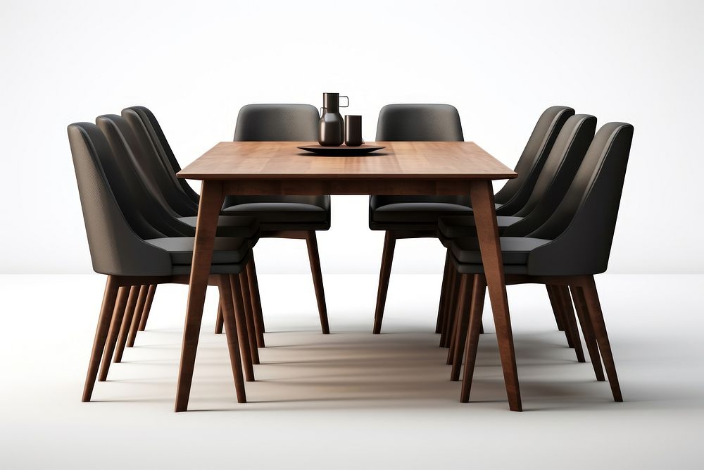Table furniture chair room. AI generated Image by rawpixel.