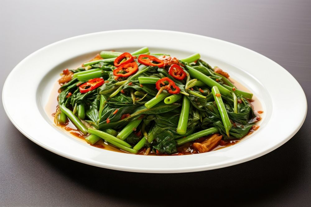 Food dish vegetable spinach. AI generated Image by rawpixel.