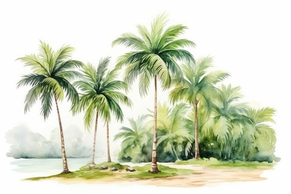 Tree outdoors tropical tropics. AI generated Image by rawpixel.