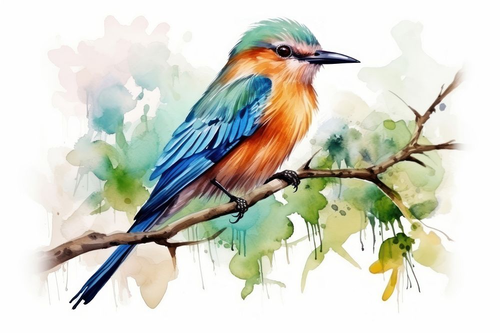 Bird animal beak tropical bird. AI generated Image by rawpixel.