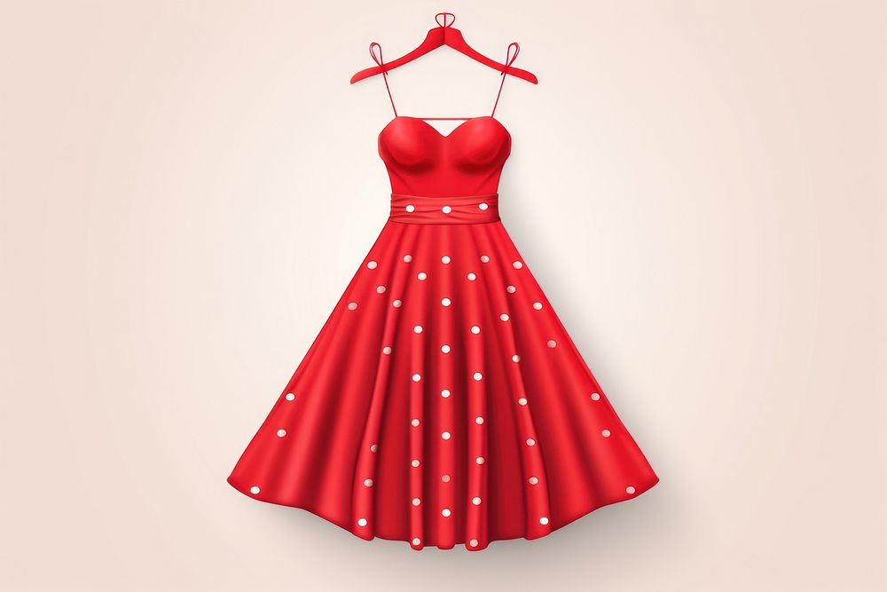 Pattern dress fashion gown. AI generated Image by rawpixel.