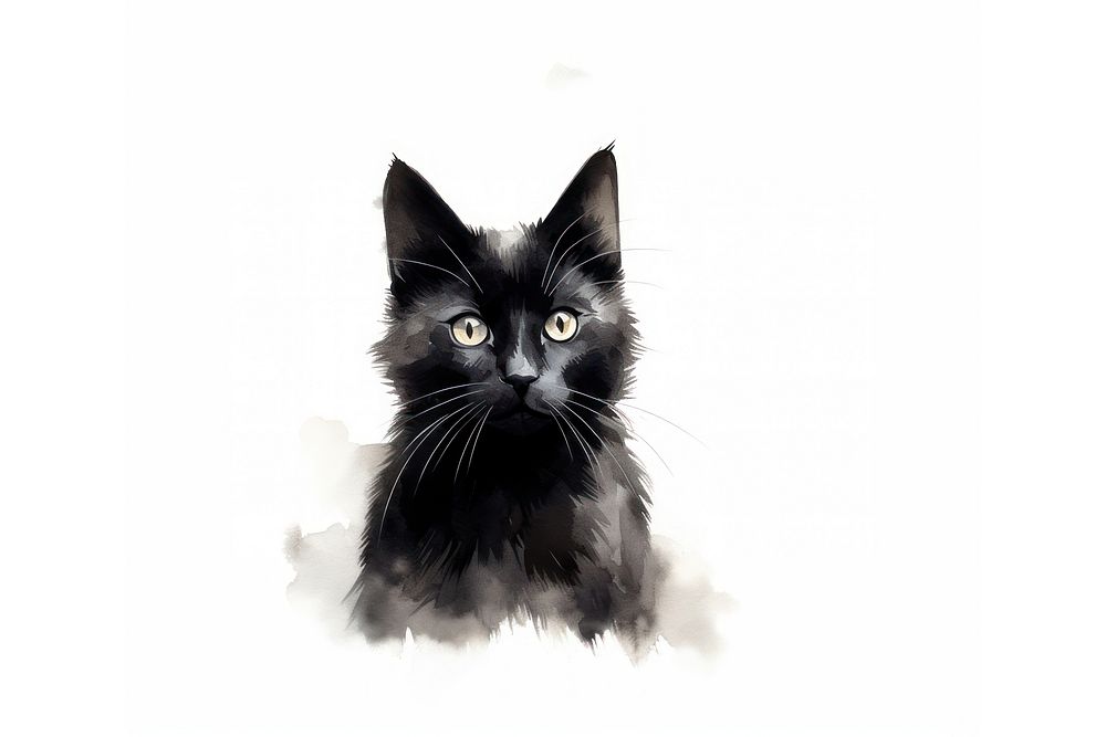 Mammal animal black pet. AI generated Image by rawpixel.