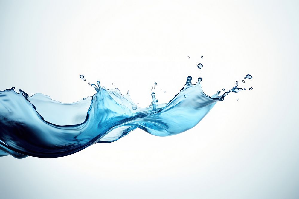 Water drop splattered simplicity. AI generated Image by rawpixel.
