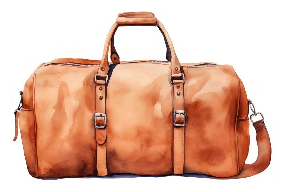 Bag handbag luggage travel. AI generated Image by rawpixel.