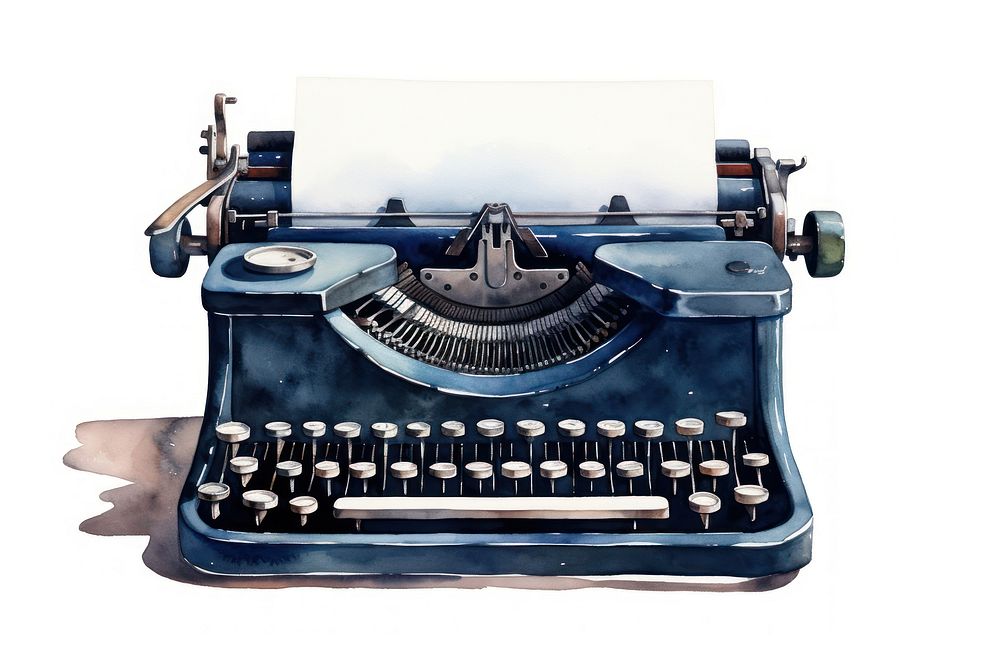 Typewriter correspondence transportation electronics. AI generated Image by rawpixel.