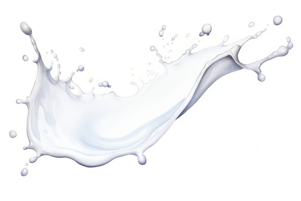 Milk backgrounds white refreshment. AI generated Image by rawpixel.