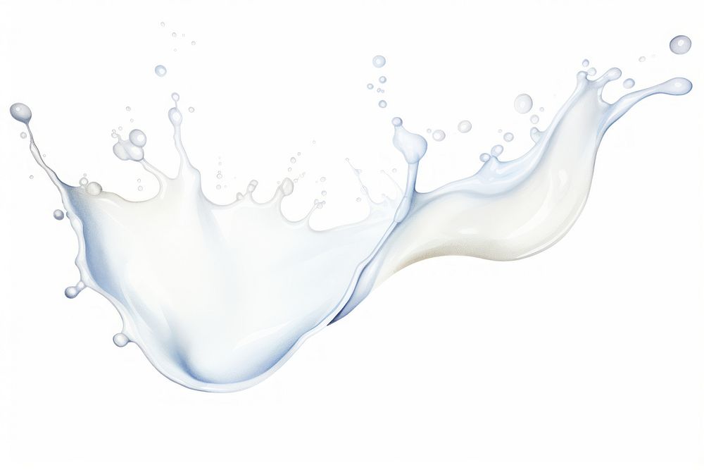 Milk backgrounds white refreshment. AI generated Image by rawpixel.