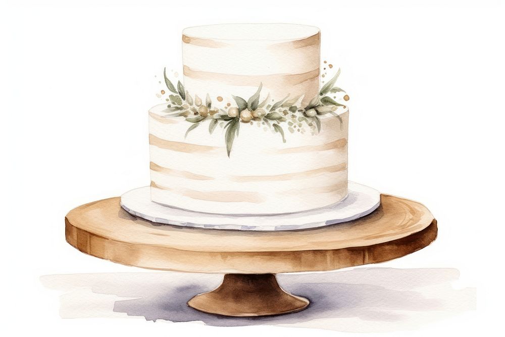 Cake dessert wedding food. AI generated Image by rawpixel.