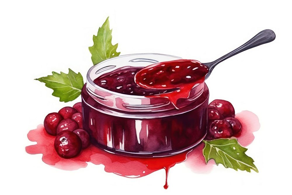 Fruit plant food jam. AI generated Image by rawpixel.