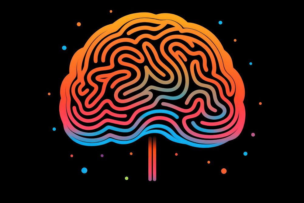 Brain art creativity astronomy. AI generated Image by rawpixel.