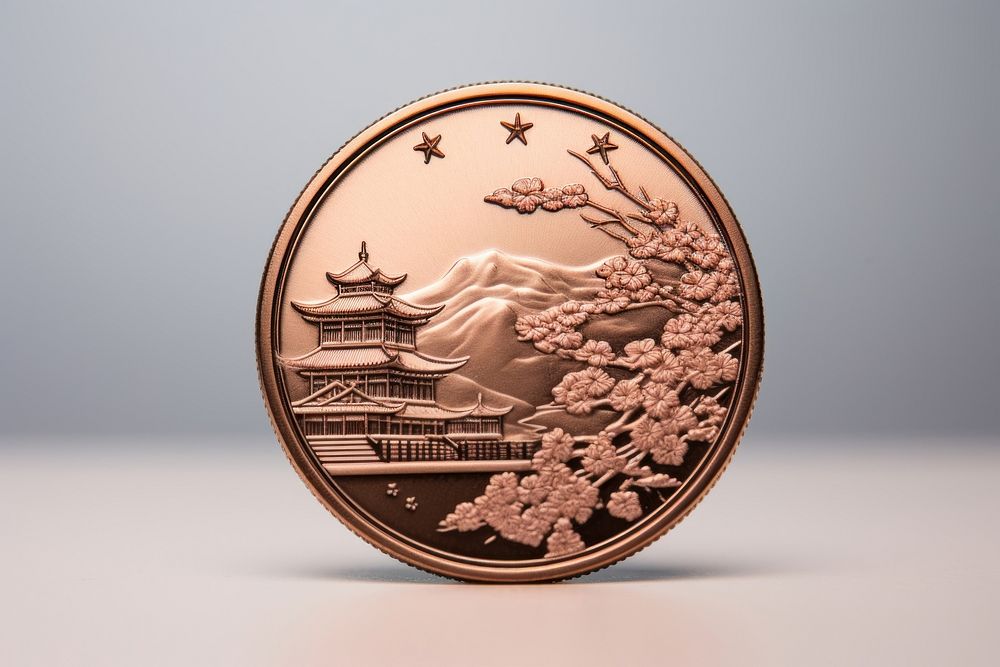 Coin bronze money representation. AI generated Image by rawpixel.