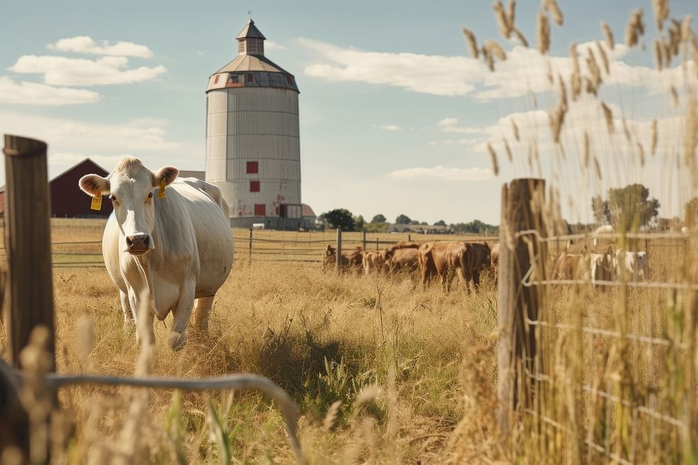 Animal farm architecture lighthouse. AI generated Image by rawpixel.