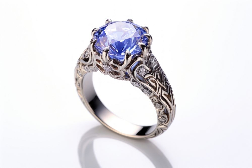 Ring gemstone jewelry diamond. AI generated Image by rawpixel.