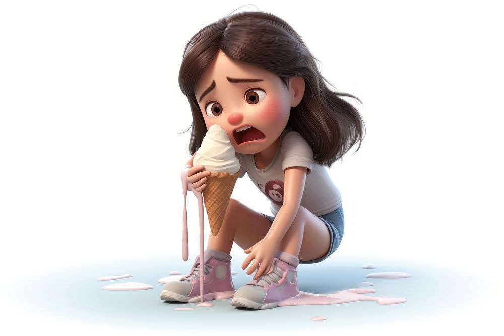 Footwear cartoon person cream.