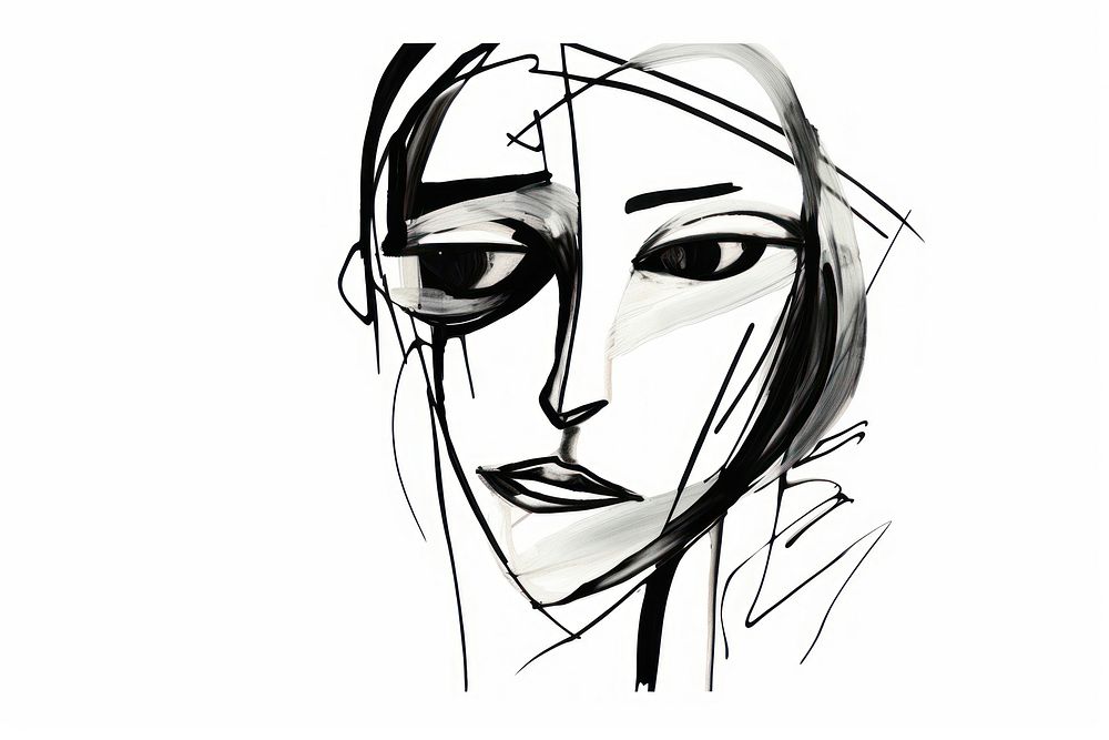 Drawing sketch line illustrated. AI generated Image by rawpixel.