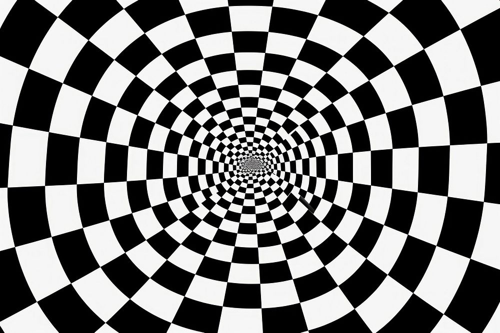 Pattern spiral white black