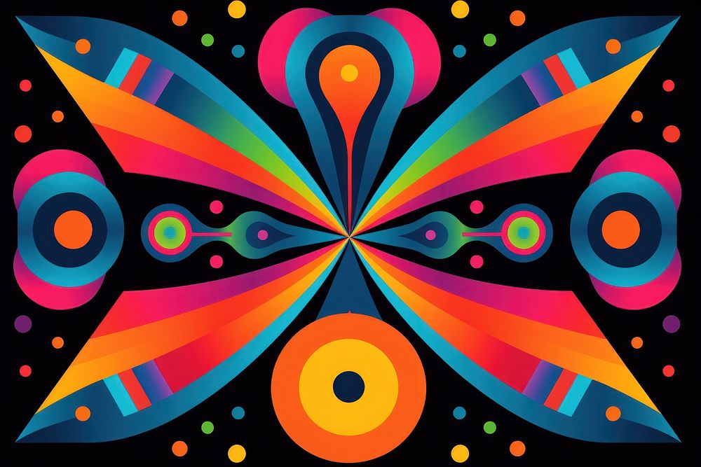 Art pattern shape kaleidoscope. AI generated Image by rawpixel.