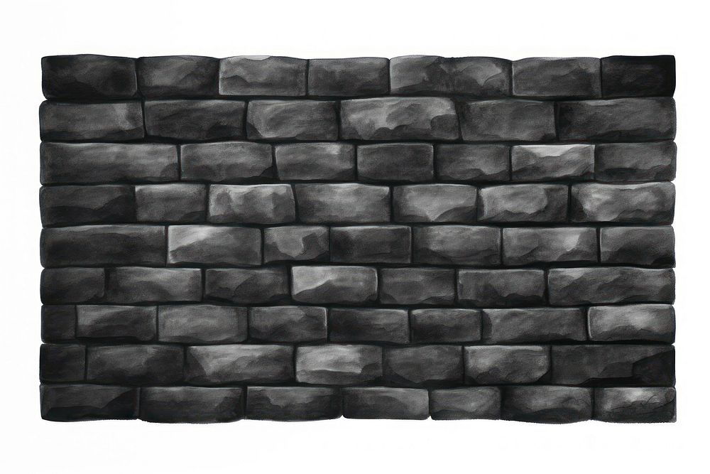 Wall backgrounds brick black. AI generated Image by rawpixel.