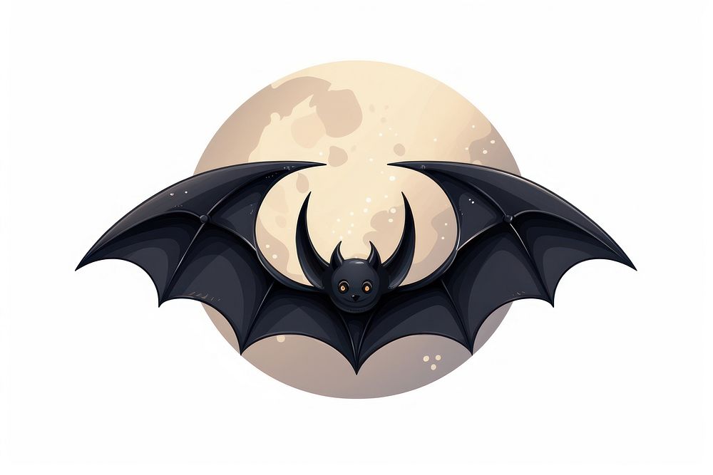 Bat animal moon appliance. AI generated Image by rawpixel.