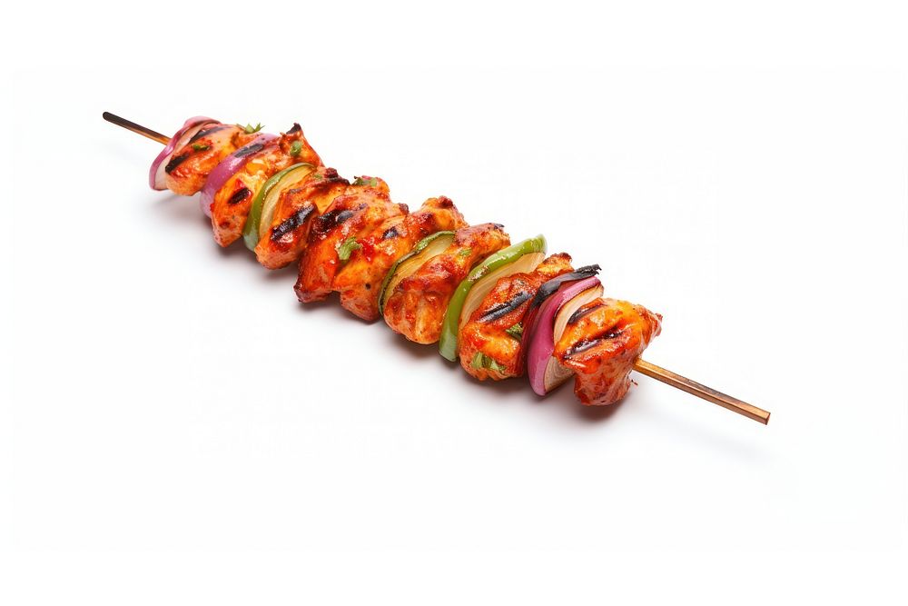 Vegetable skewer food meat. AI | Free Photo - rawpixel